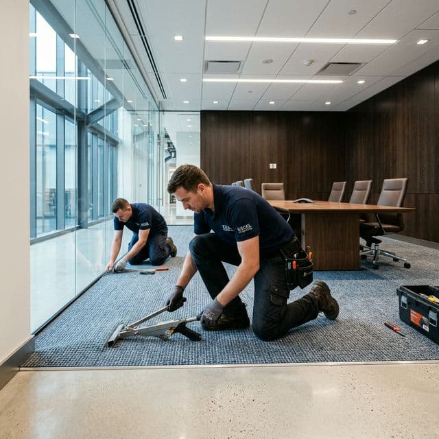 Re-installation of carpet