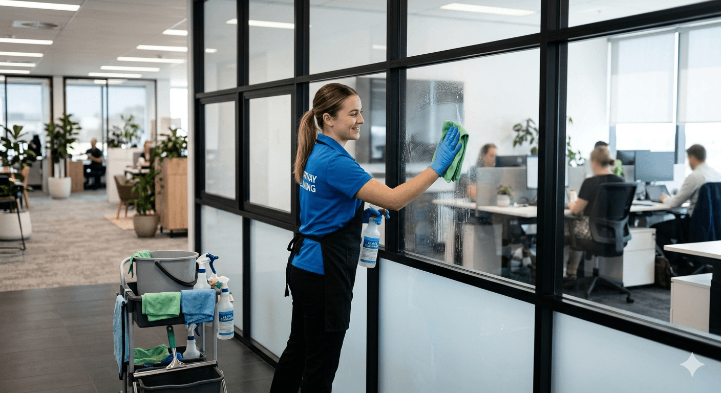 Cleaning for Wall Partitions